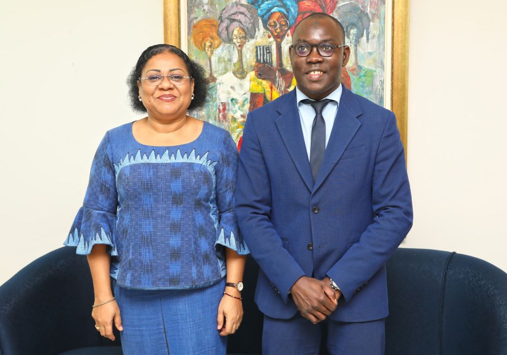 Audience avec SEM Véronique TOGNIFODE, Ministre des Affaires Sociales et de la Microfinance du Bénin